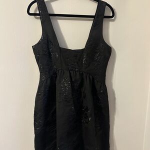 Maeve Black Mini Dress